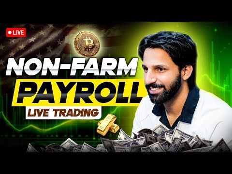🔥 LIVE NFP Trading | Nonfarm Payrolls, Unemployment Rate & USD News | Forex Live Analysis 🔥
