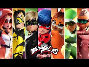 Alle neuen Looks der Superhelden in Miraculous Ladybug Staffel 6!