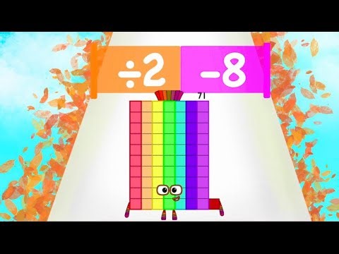 Numberblocks Run｜Stage11｜Studying math