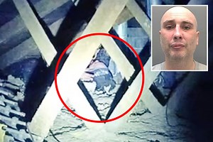 Dramatic moment from ITV documentary Code Blue shows killer found hiding in attic days after going on run