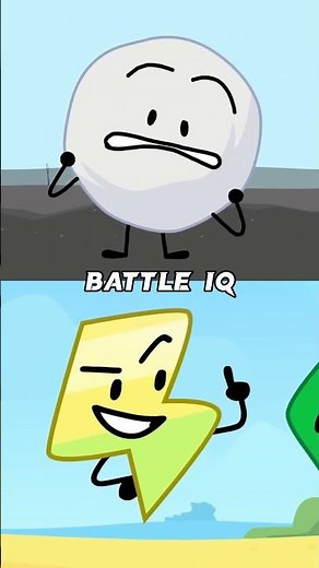 Snowball vs Lightning | BFDI 1v1 #shorts