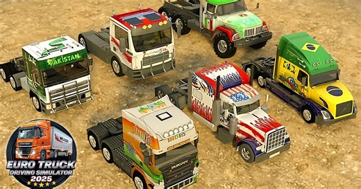 Euro Truck Driving Simulator 2025 🕹️ Play on CrazyGames