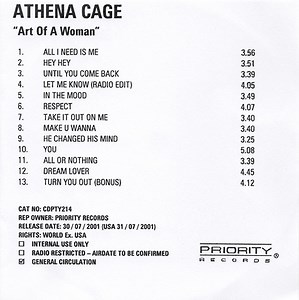 Athena Cage - Art Of A Woman