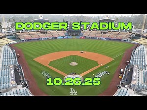 Dodger Stadium Update – World Series (10.26.25)