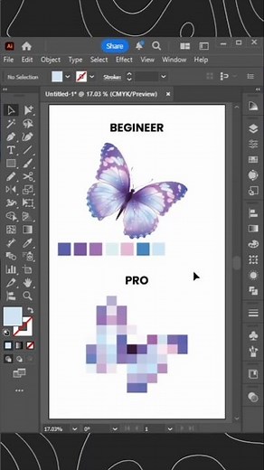 How to Extract Colors from an Image in Adobe Illustrator #illustratortips #colorpalette