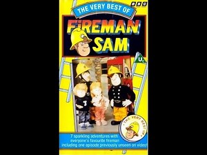 Opening & Closing to The Very Best of Fireman Sam UK VHS (1992)
