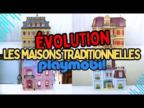 Evolution Playmobil : La maison traditionnelle (2004 - 2019)