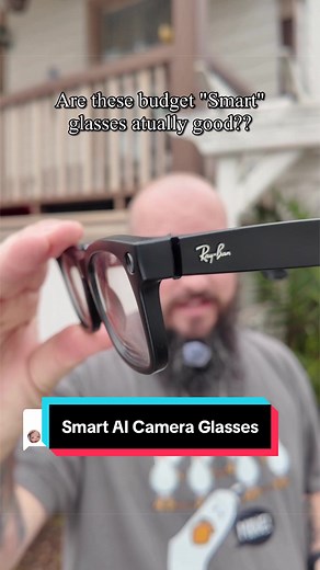 Smart AI Camera Glasses for Real-Time Translation