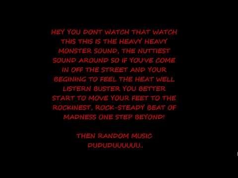 ONE STEP BEYOND (LYRICS)