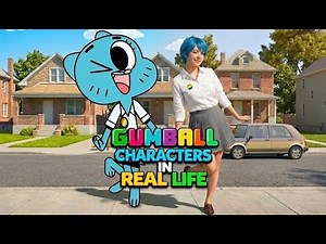 Gumball Characters in Real Life | AI Art Transformation #gumball #AIArt #AIGenerated