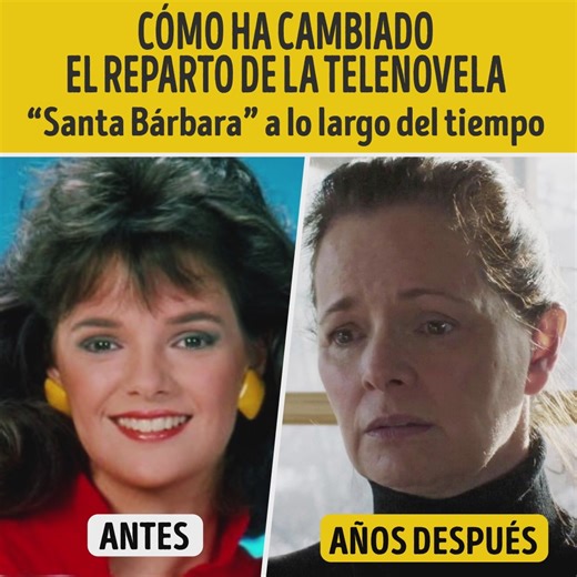 8.4K views · 21 reactions | Cómo ha cambiado el reparto de la telenovela “Santa Bárbara” a lo largo del tiempo | Genial | Facebook