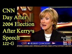 CNN - Day After 2004 Election - After Kerry's Speech - 122-G
