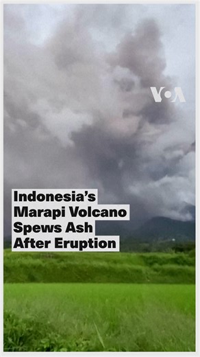 ▶️️ Indonesia's Marapi volcano in West Sumatra province erupted on December 3, 2023, spewing volcanic ash as high as 3,000 meters (9,843 ft) into the air, according to country's disaster management agency BNPB. 👉 The 2,891-meter-high volcano erupted at 2:54 p.m. local time (0754 GMT), and volcanic ash was dispersed at high intensity to nearby districts, authorities said. Eyewitness footage showed clouds of ash hanging over Marapi mountain. Cars, crops, and roads were covered with a thick layer 