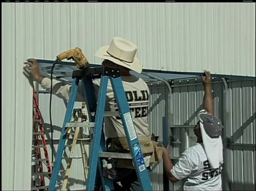Metal Building Installation Series Step 17 - Door and Window Trim