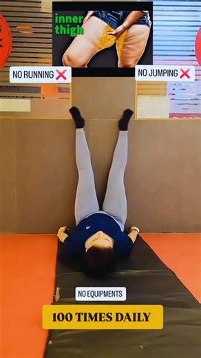 Thigh Fat Reduce Exercise at Home | Women Fat Loss Workout #fitnessinspiration #trendingshorts