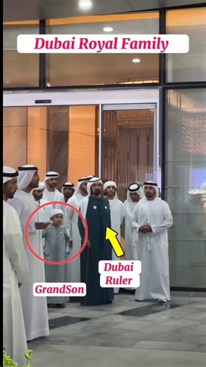 Dubai Royal Family|Dubai Ruler Sheikh Mohammed bin Rashid Al Maktoum&His GrandSon#lifestyle#ytshorts