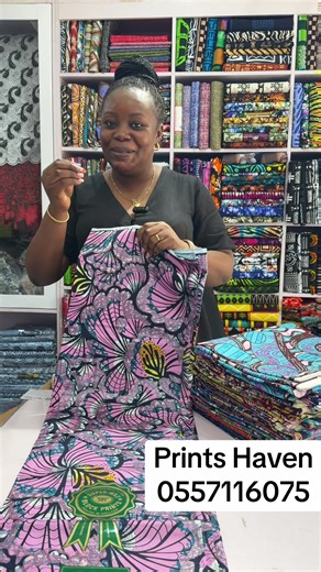 Grand Super Wax Prints - 6 Yards for Ghc 500