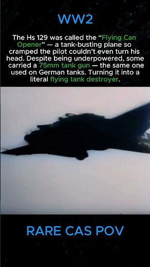The Flying Can Opener: Germany’s Ridiculous Tank-Killer Plane #shorts