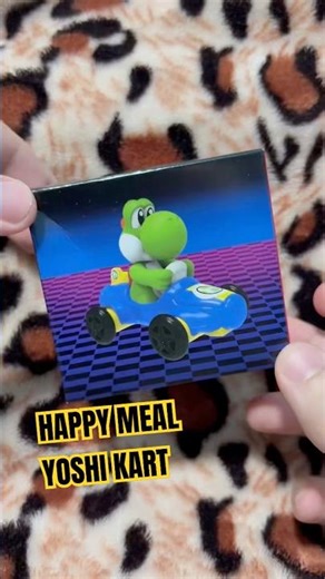 McDonalds Happy Meal - Yoshi Kart (Mario Kart 8 Deluxe) #shorts