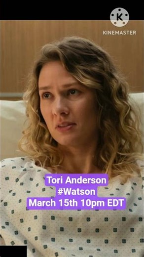 Tori Anderson is BACK on our screens March 15th!! 🤗 #Watson