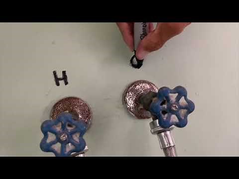 How to turn on your hot and cold water valves to your washer
