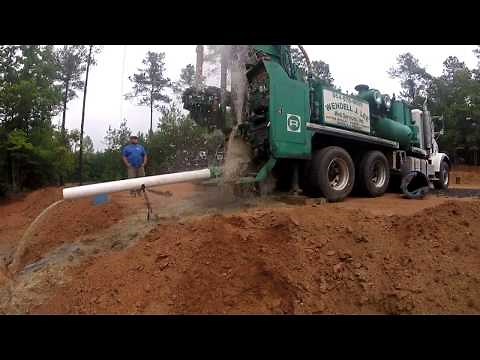 Well Cleaning and Blowing Out a Water Well with Compressed Air