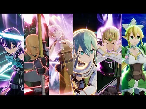 Sword Art Online Fractured Daydream - All Characters Skills & Ultimate Attacks