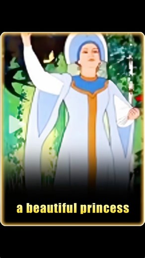 The princess turned into a frog\r#cartoon#foryou#usa#fyp