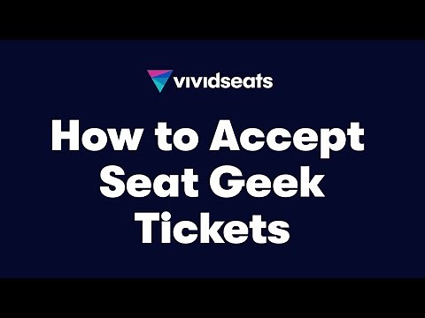 Vivid Seats | How to Accept Electronic Ticket Transfer from SeatGeek
