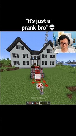 Minecraft TNT Prank Moment