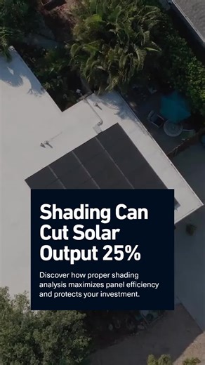 Shading isn't just a minor detail. It can slash your solar system's output by up to 25%. Proper shading analysis ensures every panel earns its keep—boosting energy and protecting your investment. Save this checklist. www.novastructa.com