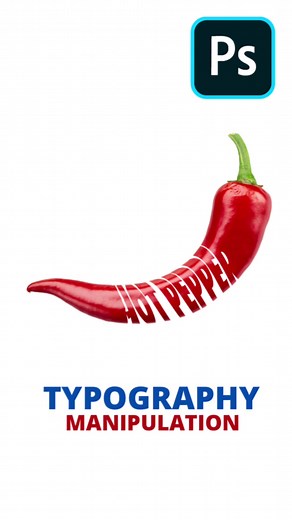 2.2M views · 10K reactions | Typography Manipulation - Photoshop #typography #photography #photoshoptutorial #photoshop | RQ Project | Facebook