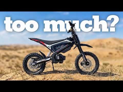 Mini Electric Dirt Bike with 250Nm?! | HiKnight GTX1 Review