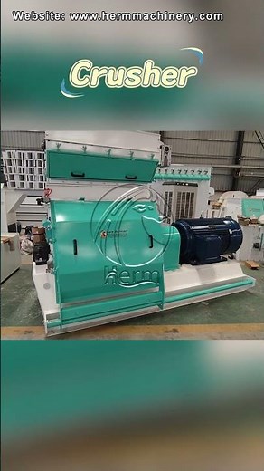 High Quality Grain Crusher, Grain Hammer Mill for Sale - Herm Machinery #hammermill