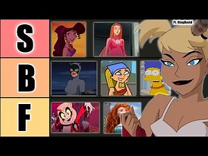 Ranking EVEN MORE Cartoon BADDIES (Tierlist)
