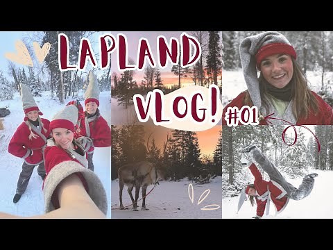 Working as an Elf in lapland! Exploring Finland