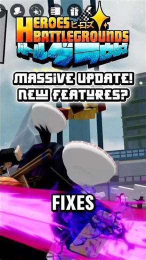 Heroes Battlegrounds Mid Update? Nope #HeroesBattlegrounds #Roblox