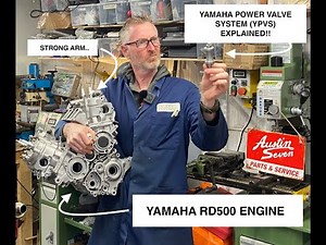 Yamaha RD500 RZ500 2-Stroke Engine - Yamaha Power Valve System (YPVS) explained!!