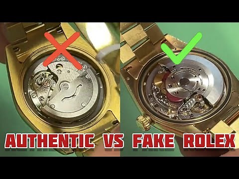 REAL vs FAKE ROLEX | How To Authenticate a ROLEX Watches