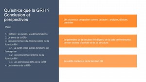 Qu'est-ce que la gestion des ressources humaines ? | Canal U