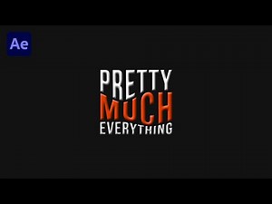 Create Dynamic Text Animations in After Effects - No Plugins