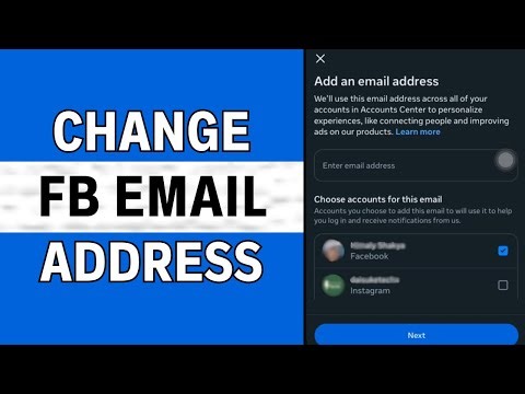 How to Change Facebook Email Address (2025 Settings)