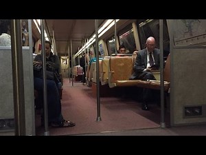 WMATA HD 60fps: Riding Rohr 1000 Series On The Red Line (Metro Center - Cleveland Park Zoo)