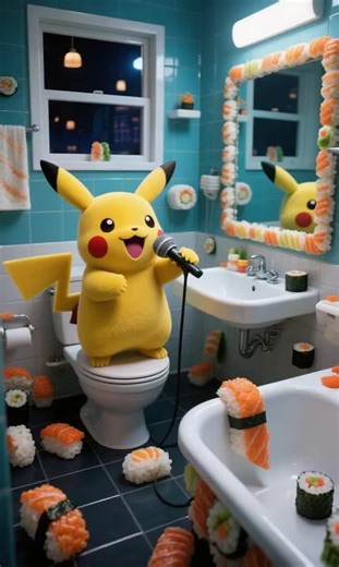 歌を聴いて🎤 #ピカチュウ #ポケモン #pikachu #funny #pokemon #かわいい #ストレス解消 #皮卡丘