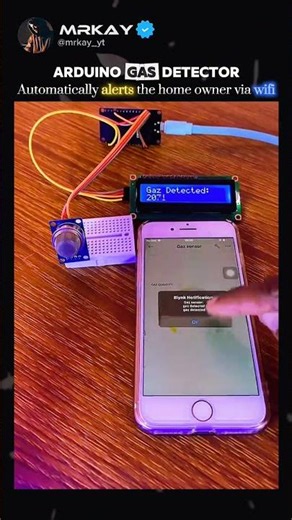 Homemade Gas Leak Detector 🚨