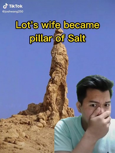 Lot's Wife Pillar of Salt: Ancient Biblical Reality