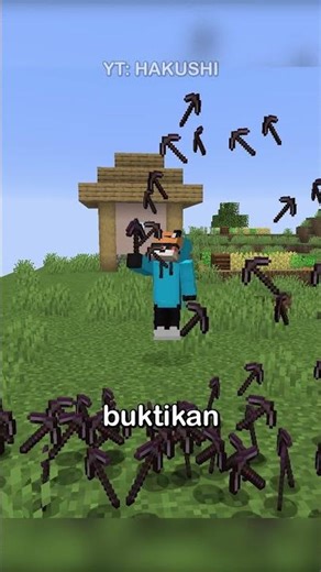PICKAXE TERCEPAT DI MINECRAFT #shorts #minecraft
