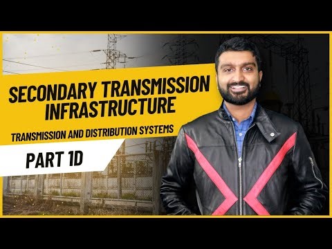 Part 1d | Secondary Transmission Infrastructure | Transmission and Distribution Systems