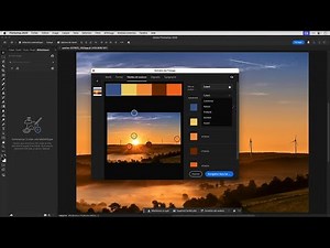 Extract color palettes from an image with Photoshop