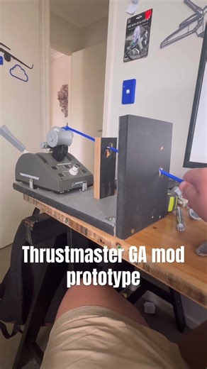 Thrustmaster GA mod prototype